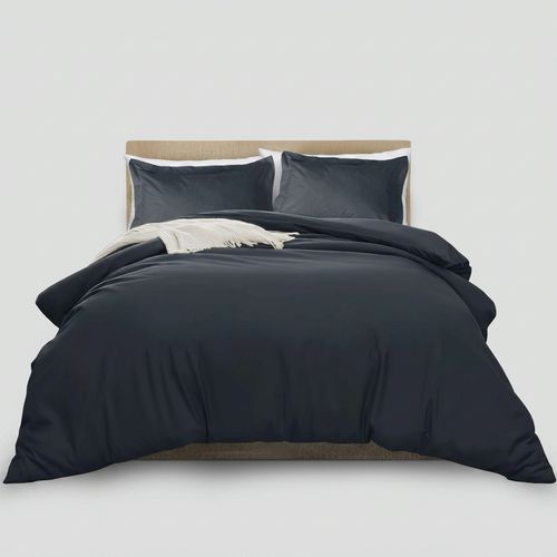 King Duvet Cover Set, Charcoal
